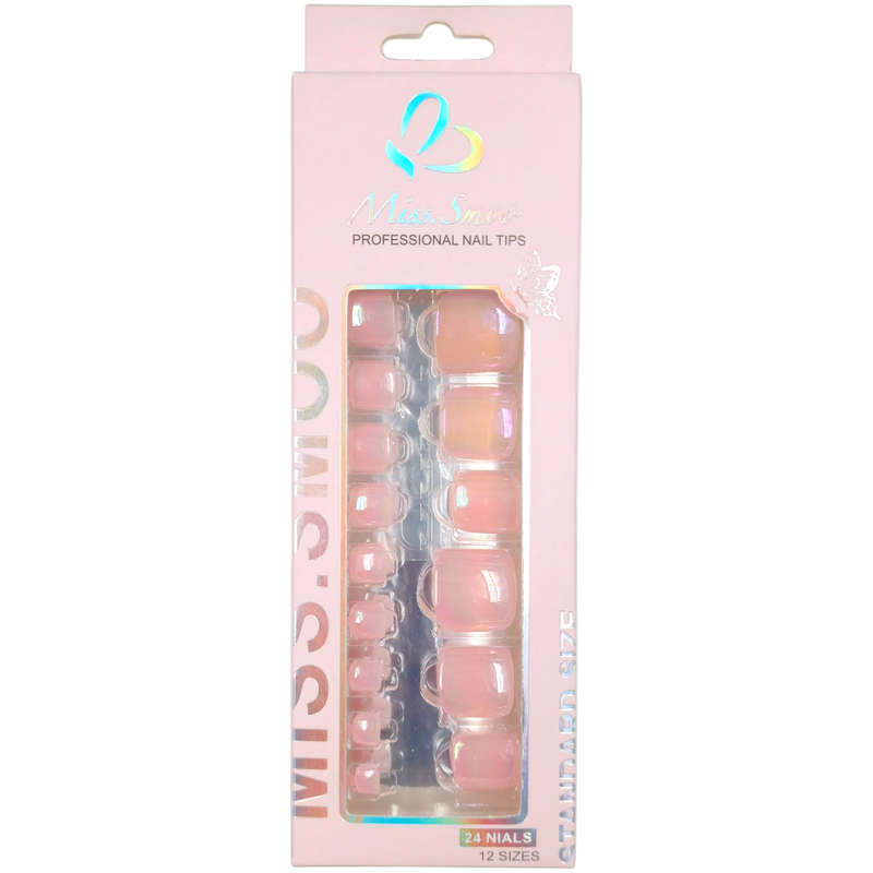 Press On Tips - Toe Tips - 24pcs