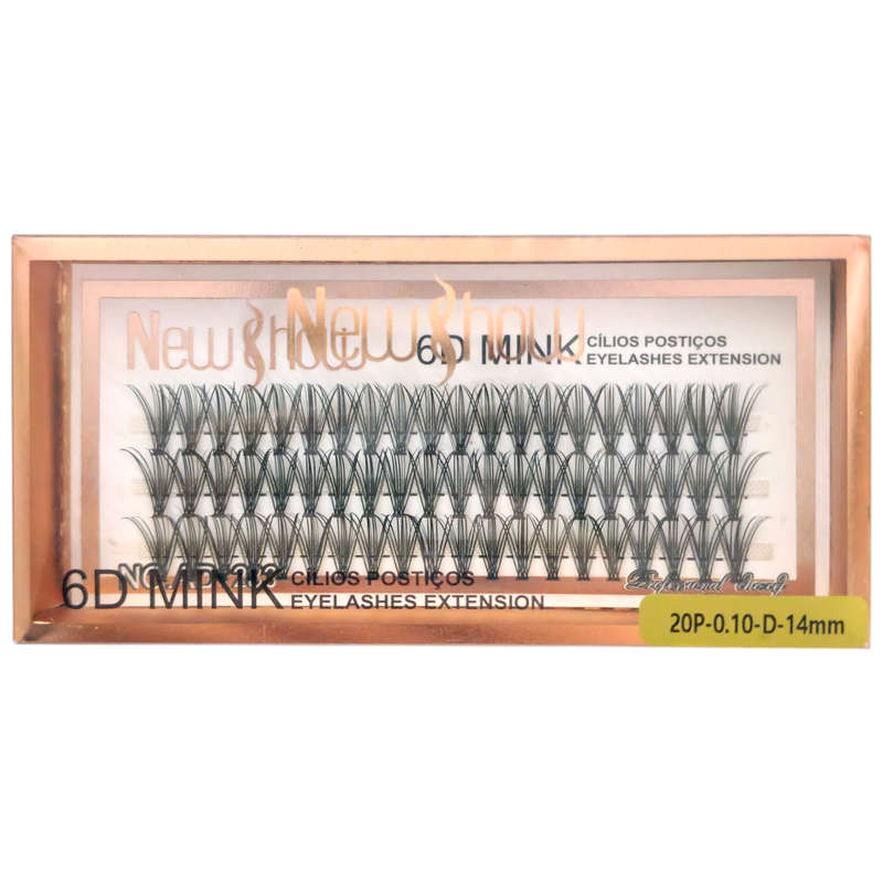 Eyelash Extension - 20P-0.10-D-14mm