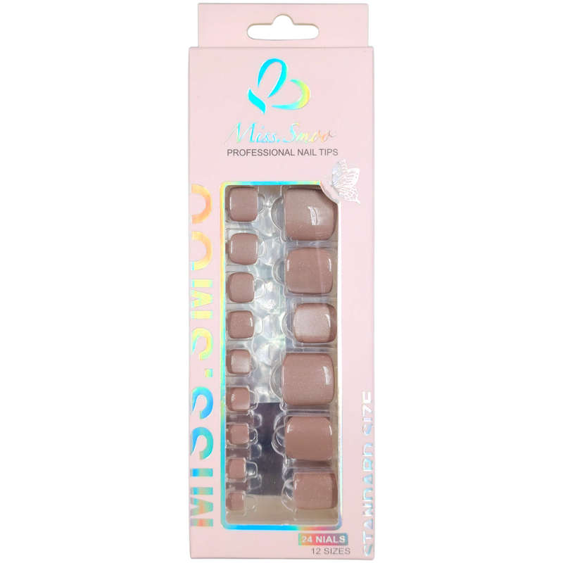 Press On Tips - Toe Tips - 24pcs