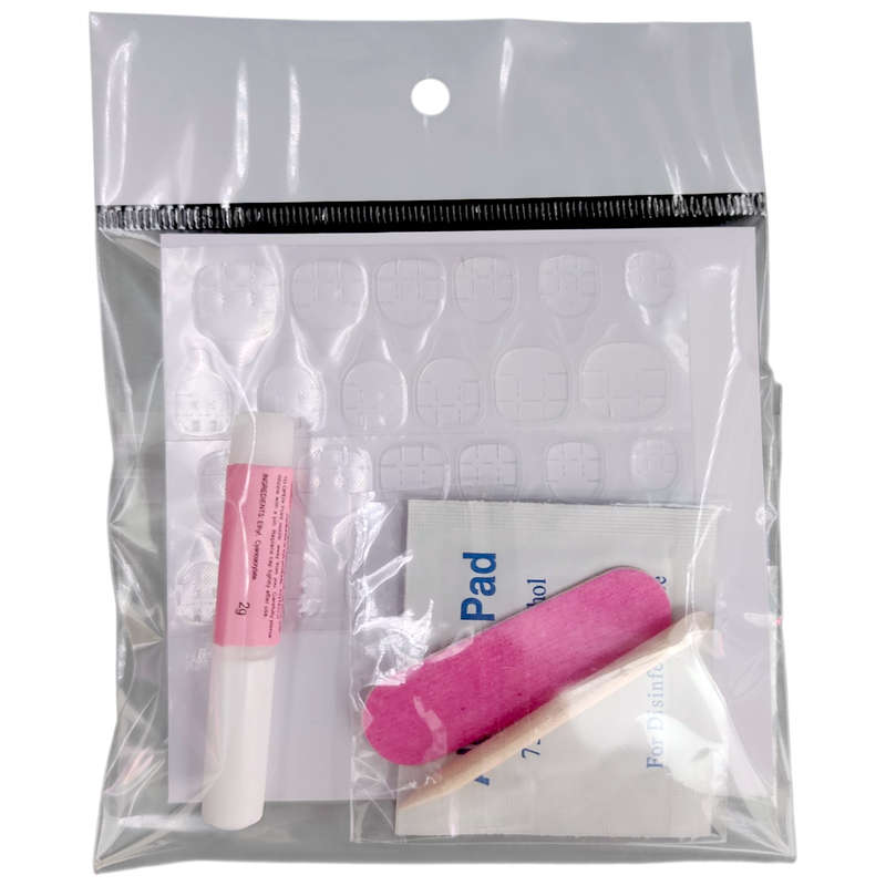 Press-On Nails Card Packaging Set - 6 sets