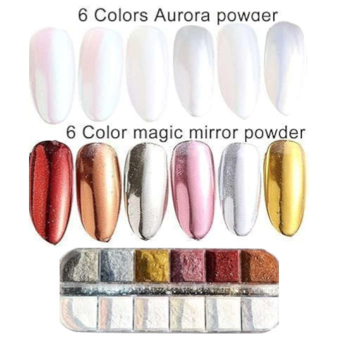 Chrome Powder - Aurora & Mirror Powder