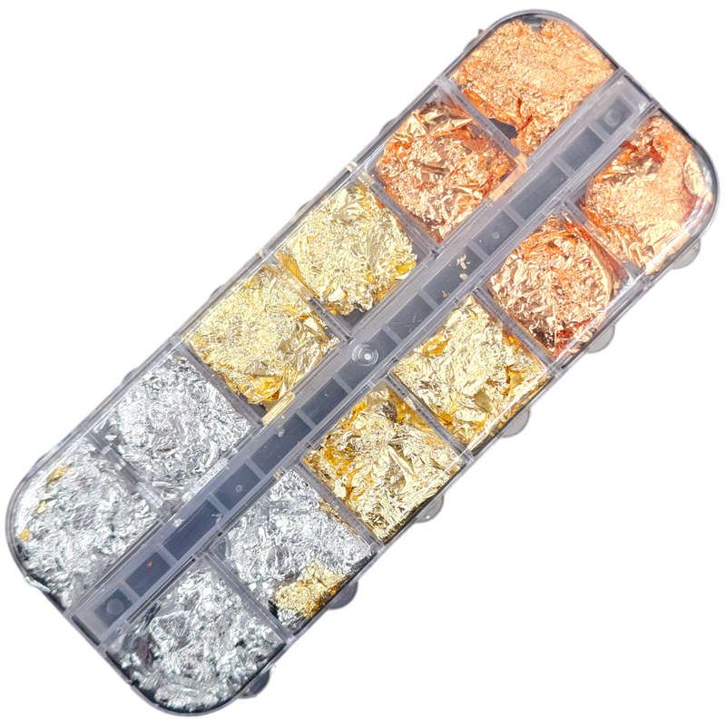 Foil Aluminium Paper - 12 Grit box - 3 Colours