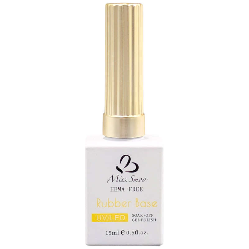 Miss Smoo - Hema Free - UV Gel Polish - Rubber Base Coat