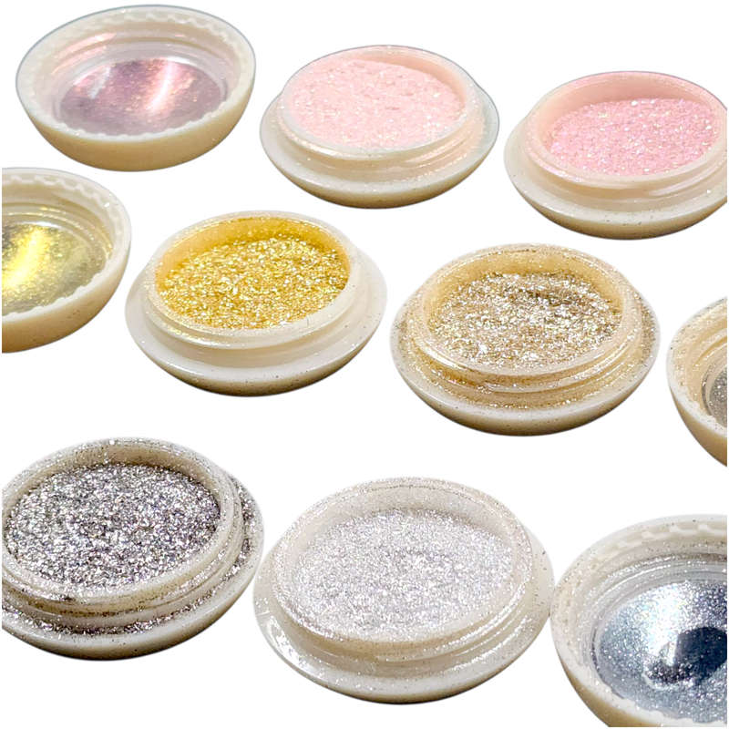 Glitter Powder - Extra Fine - 6pcs