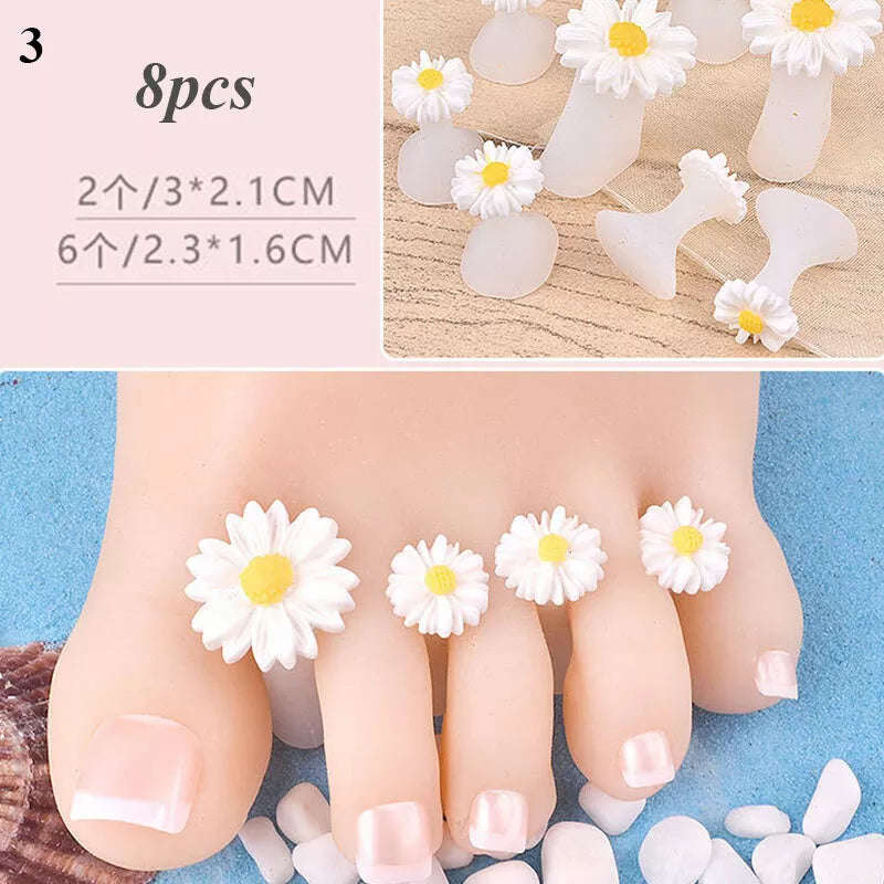 Silicone Toe/Finger Separator - Set (8pcs)