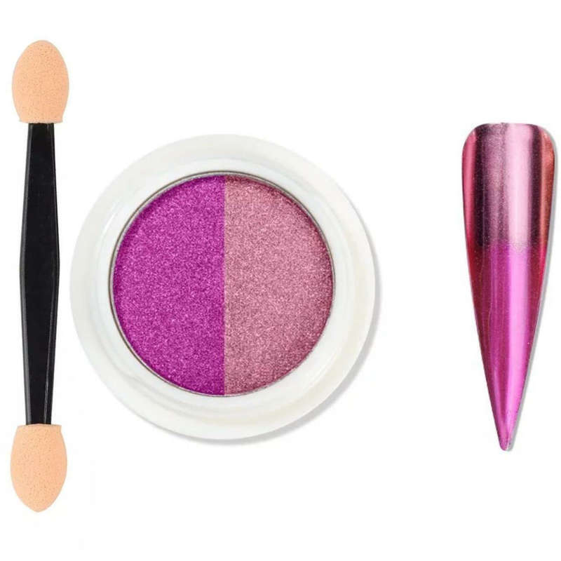 Solid Chrome Powder - Dual - Pink & Rose Gold