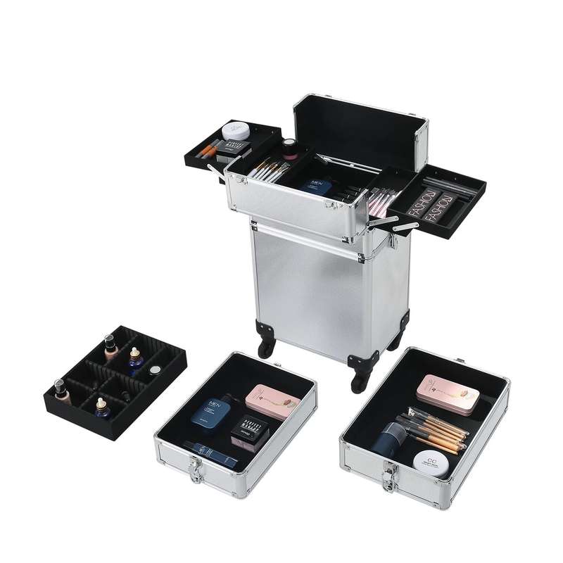 Storage Case - Professional Beauty Case / Make-up Case Trolly - 4 Layer