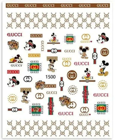 Nail Sticker - (JO-1500) - Mickey GG