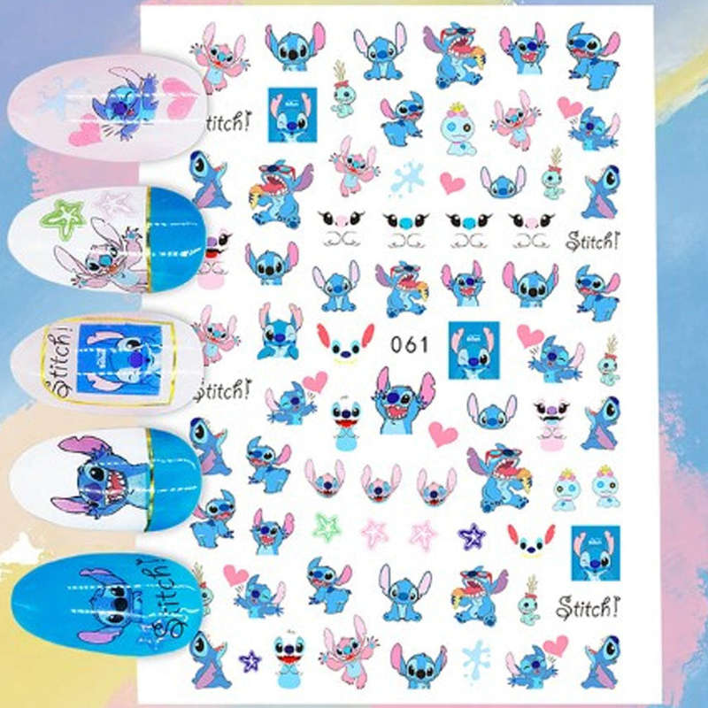 Nail Sticker - 061 - Lilo & Stitch