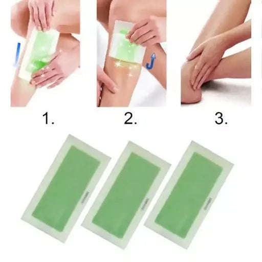 Body Wax Strips - 1 Strip (Double Sided Strips)