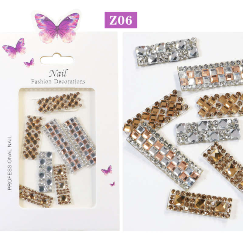 Nail Decorations - Rhinestone Nail Art - #6 (Buy 1, Get 1 Free)