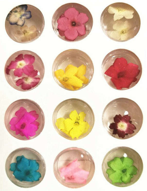 Dry Flowers Nail Decor #1