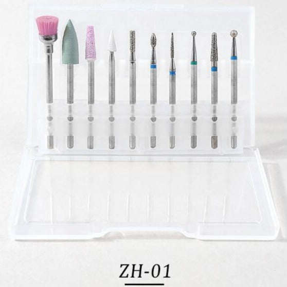 Electric File/Drill Bit Set - Steel Alloy