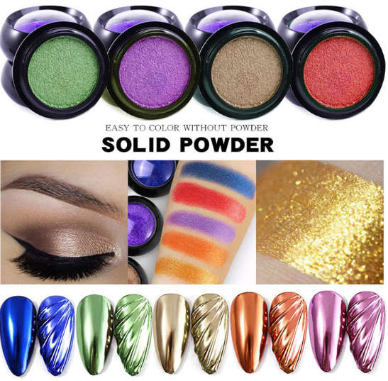 Chrome Powder - Solid Mirror Powder