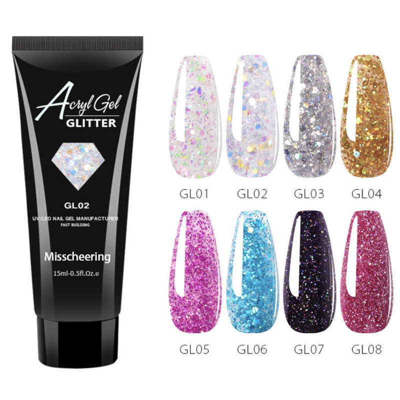 Poly Gel - Glitter - 15ml