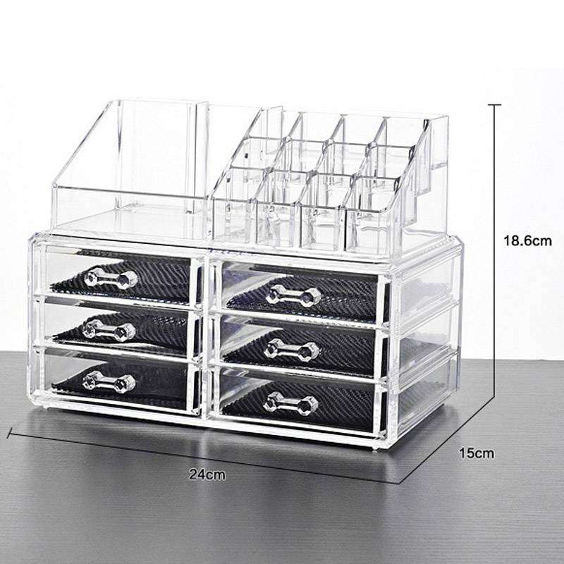 Organizer - Cosmetic Storage - 6 Drawer