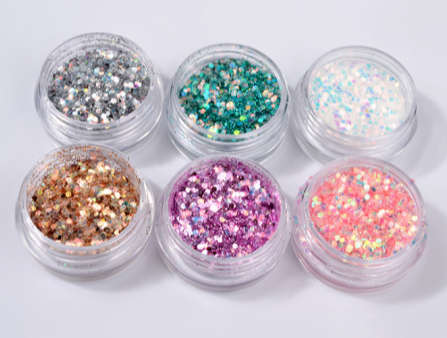 Sequins - Glitter - 6pcs