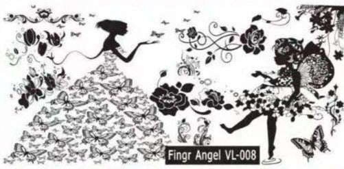 Stamping Plate - Finger Angel VL