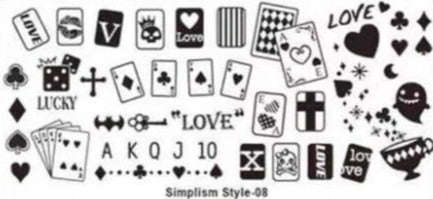 Stamping Plate - Simplism Style