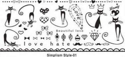 Stamping Plate - Simplism Style