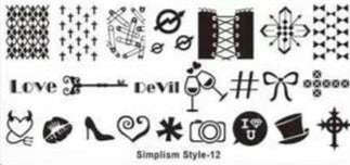 Stamping Plate - Simplism Style