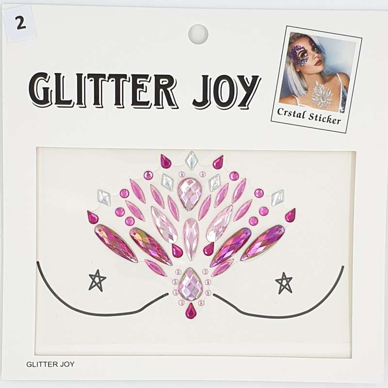Body Gem Art Sticker - Chest/Body