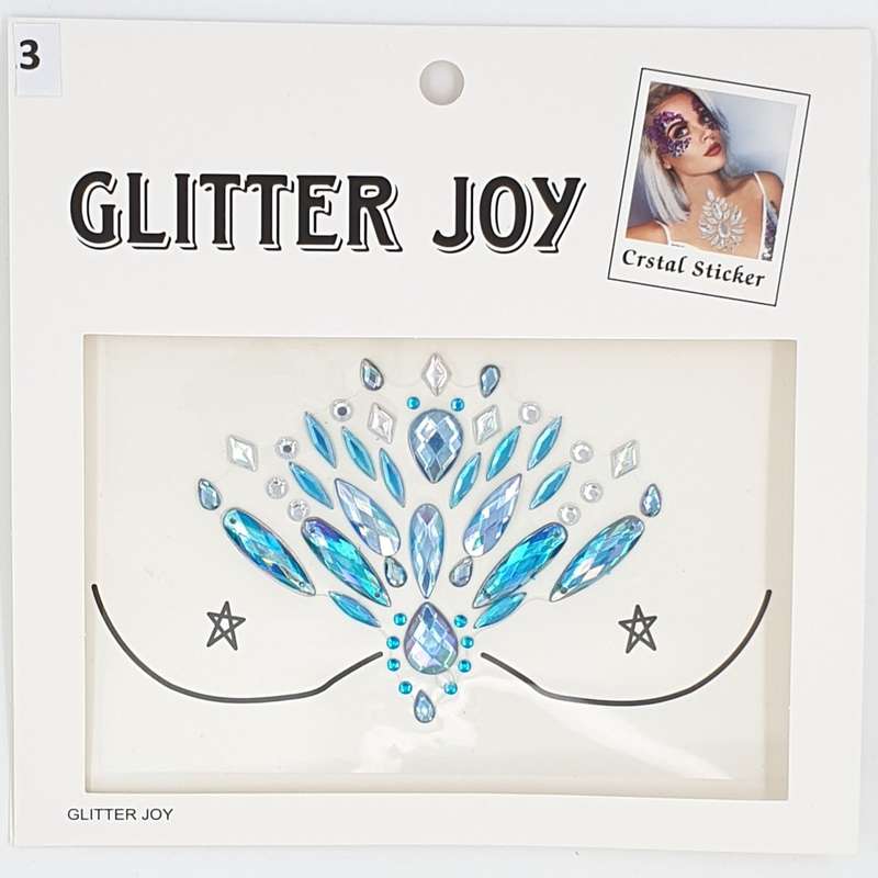 Body Gem Art Sticker - Chest/Body
