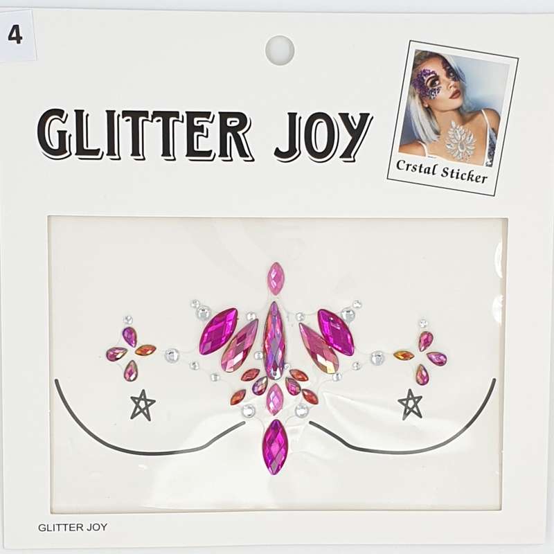 Body Gem Art Sticker - Chest/Body