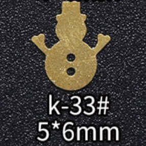 Décor - Christmas K-33 - 50pcs (Buy 1, Get the same 1 Free)