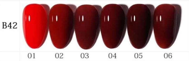 AS - UV Gel Polish - B42 (Wine Red) Series