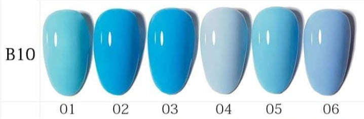 AS - UV Gel Polish - B10 (Blue) Series