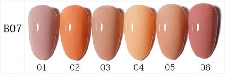 AS - UV Gel Polish - B07 (Nude) Series
