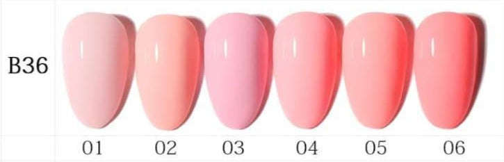 AS - UV Gel Polish - B36 (Pink) Series