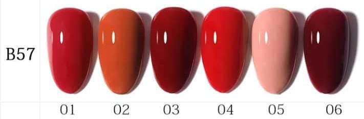 AS - UV Gel Polish - B57 (Red) Series