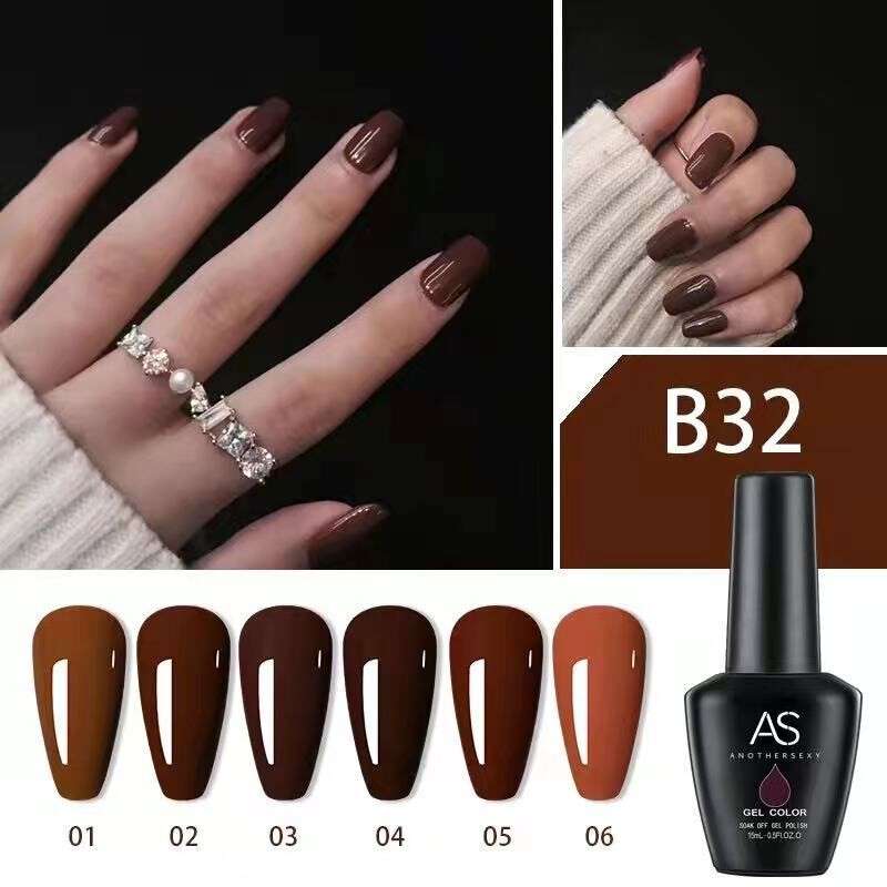 AS - UV Gel Polish - B32 (Brown) Series
