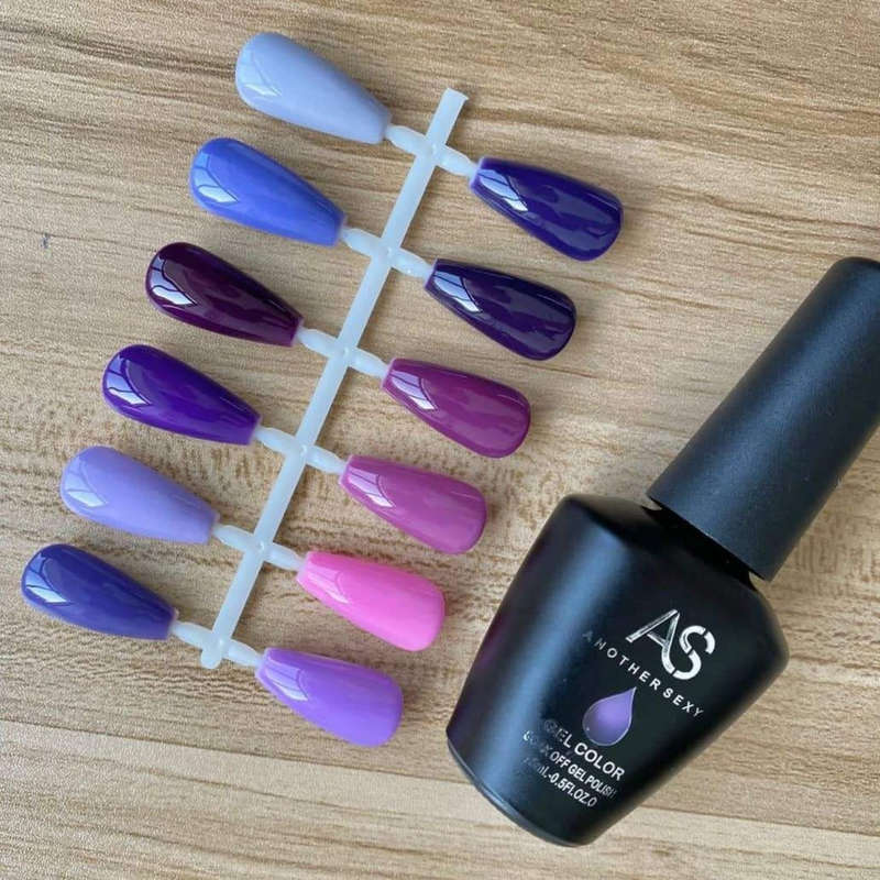 AS - UV Gel Polish - Purple Series