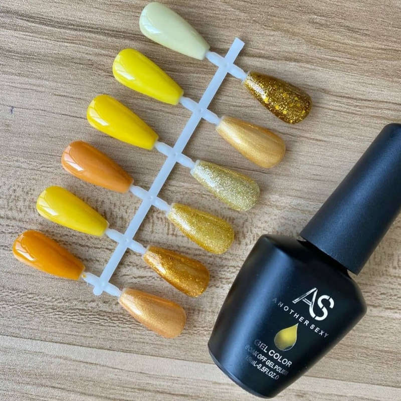 AS - UV Gel Polish - Yellow / Gold Series - Yellow 06