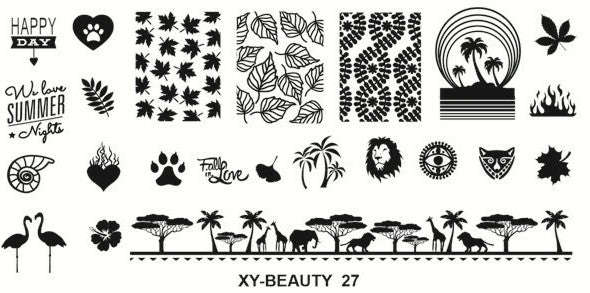 Stamping Plate - XY-Beauty