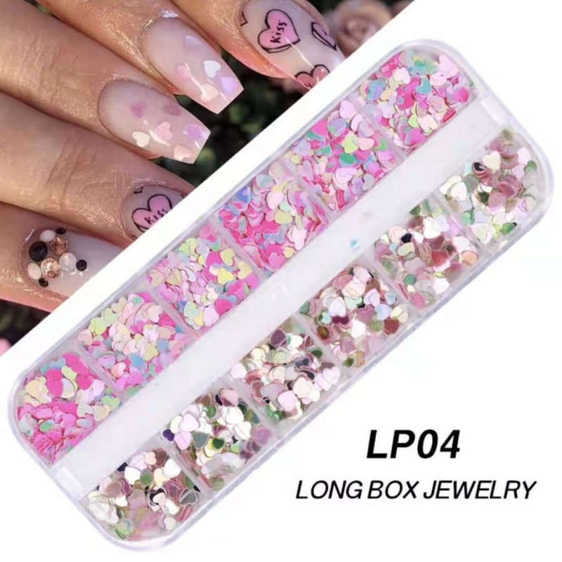 12 Grids Nail Decoration - LP04