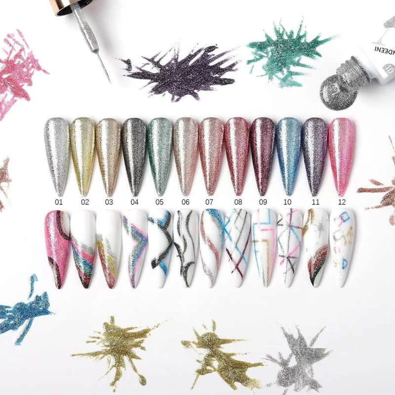 Vendeeni - UV Gel Polish - Platinum Liner