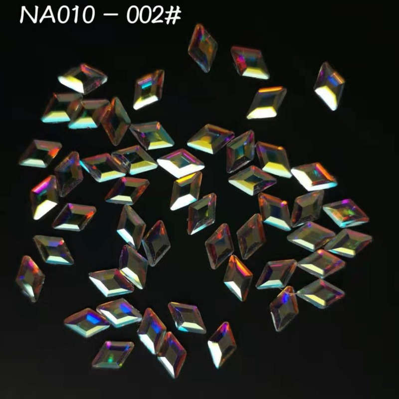 Shaped Nail Rhinestones - 10pcs