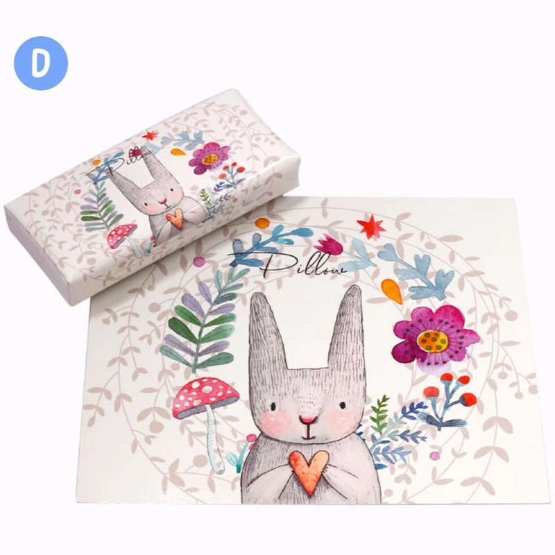 Hand Pillow & Matching Mat - PU Leather - Set D