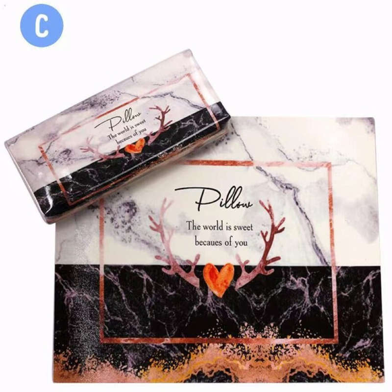 Hand Pillow & Matching Mat - PU Leather - Set C