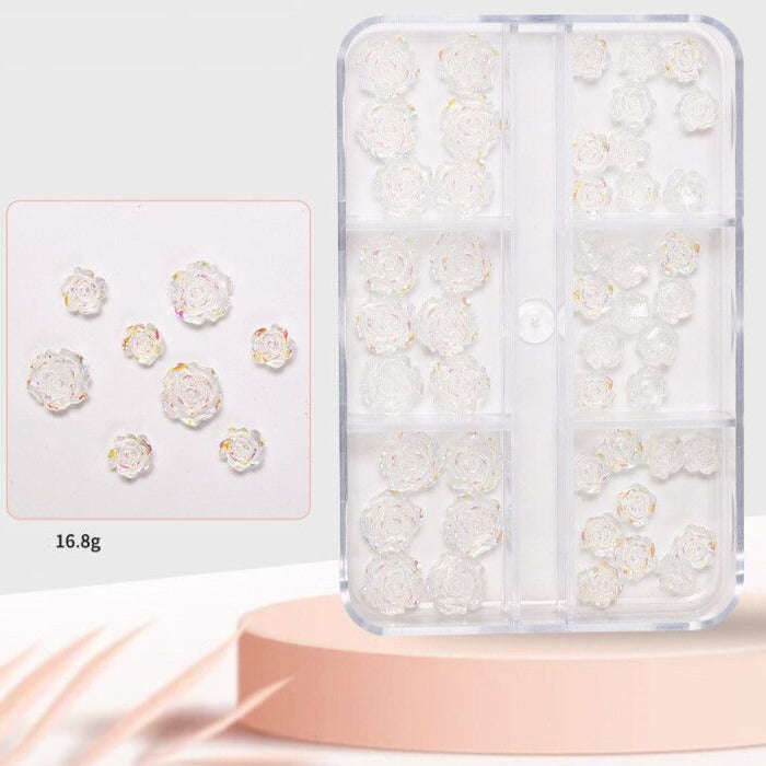 Nail Decorations - 3D Camellia Flowers
