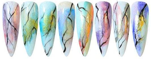Shimmer Solid Watercolour - Grass Green - 6pcs