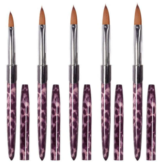 Acrylic Brush - Marble Stem - Single