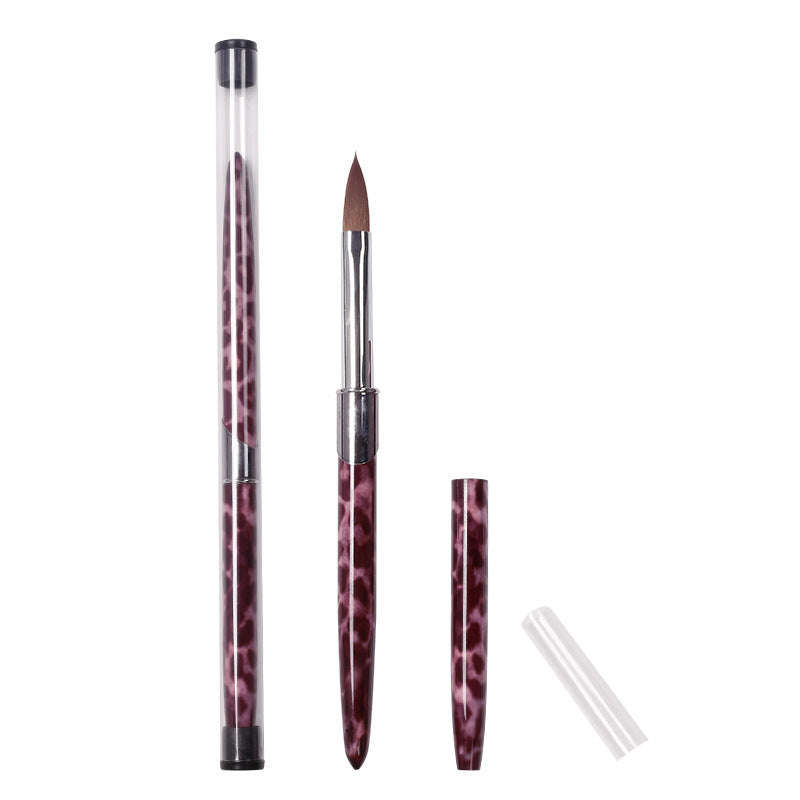 Acrylic Brush - Marble Stem - Single