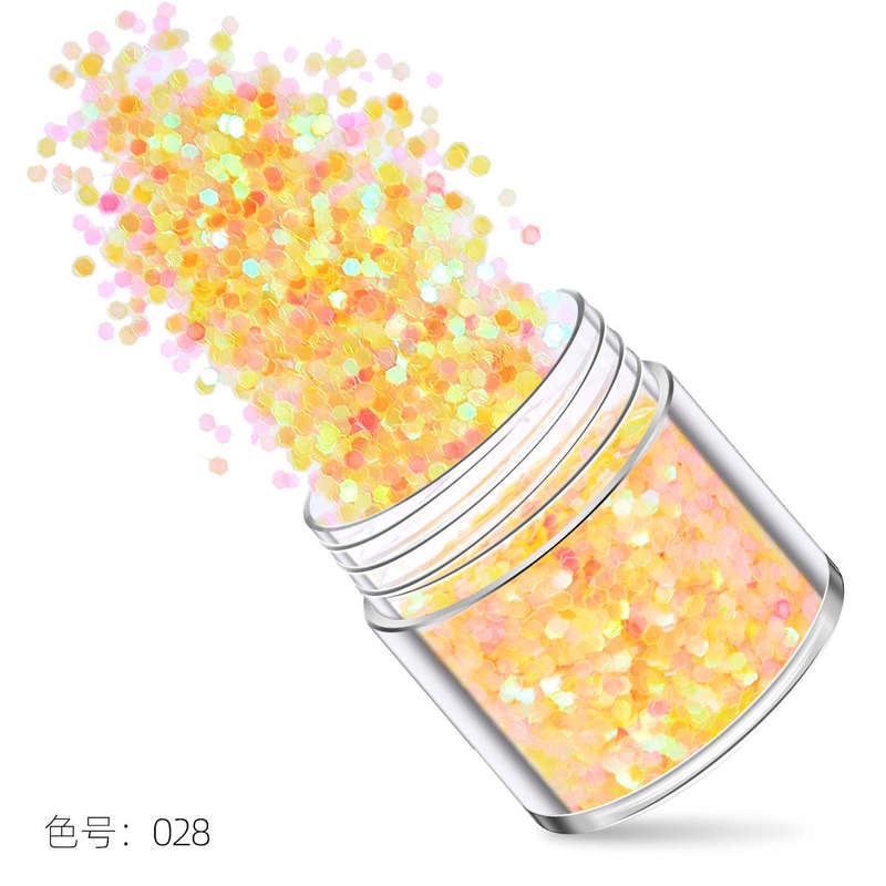 Glitter - 10g x 12pcs - Yellow