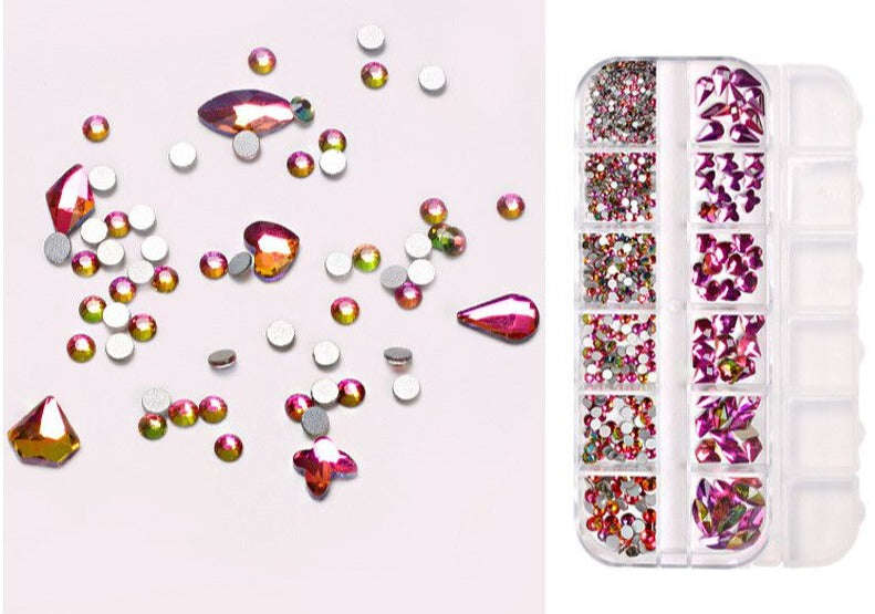 Rhinestones - Flat Bottom - Mix Shapes
