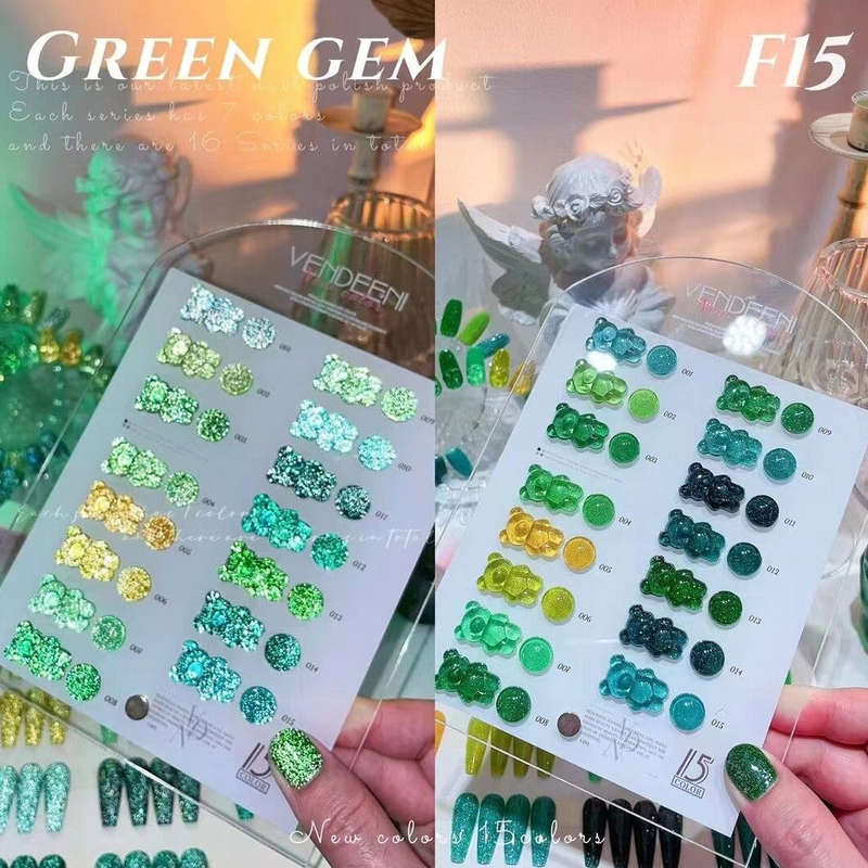 Vendeeni - UV Gel Polish - 15pcs Set - F15